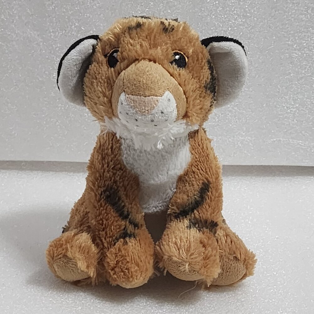 Wildlife Artists Eco Pals TIGER Cat Orange Black Striped Plush‎ 8"